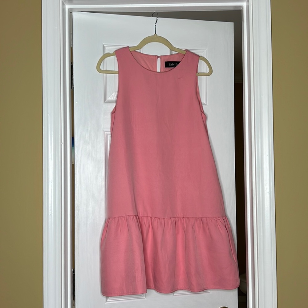 NEVER WORN Bubble gum pink Fab’rik dress